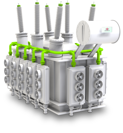 35kV级三相双绕组无励磁调压配电变压器